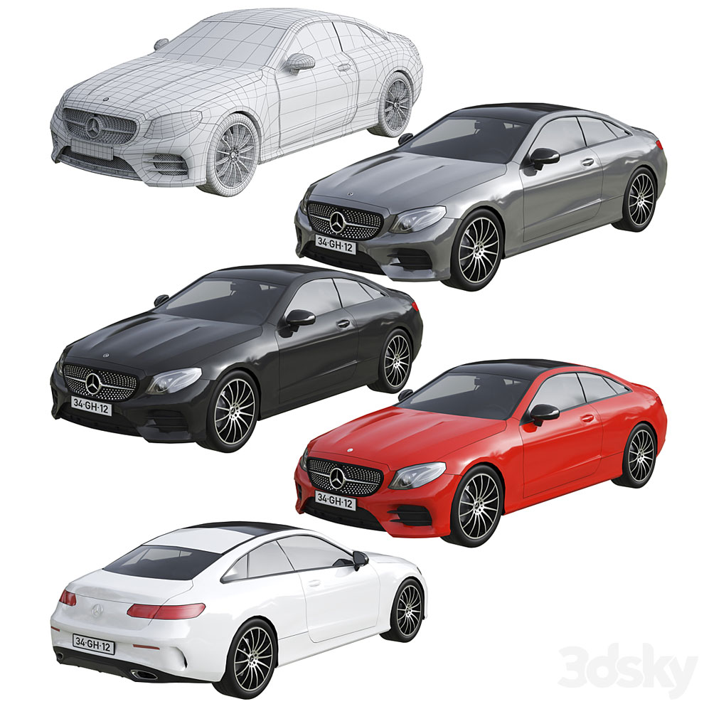 مجموعه مدل سه بعدی ماشین Low Poly Cars Set