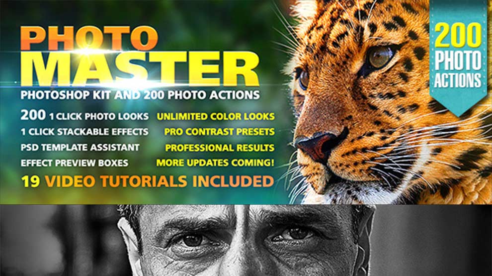 مجموعه اکشن فتوشاپ Photo Master